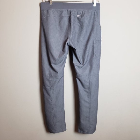 Figs Kade Graphite Cargo Scrub Pants Large Tall - Picture 6 of 11